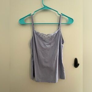 Vintage Loft lilac lace tank